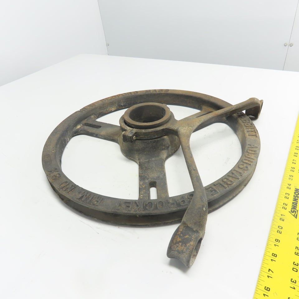 Babbitt No. 3-1/2 Adjustable Sprocket Rim Cast Iron