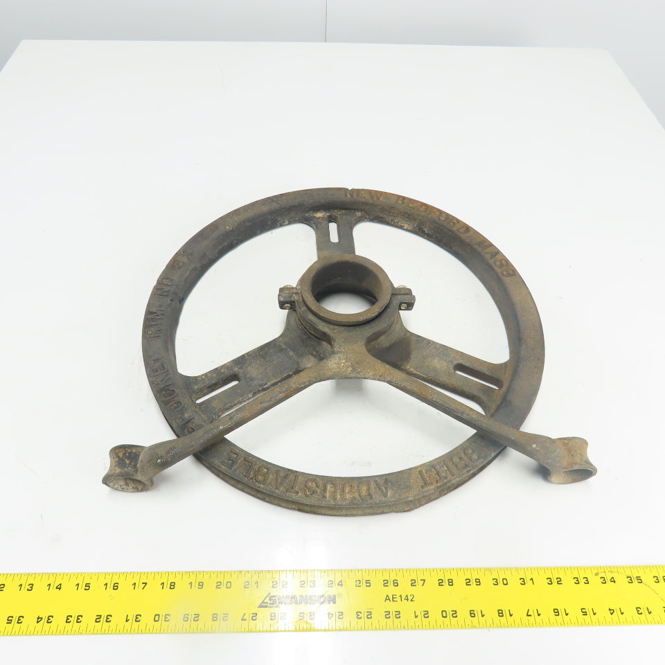 Babbitt No. 3-1/2 Adjustable Sprocket Rim Cast Iron