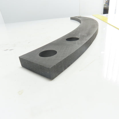 29-1/2" OAL Graphite Bar (4)1.06" Bore Holes 1/2" Thick