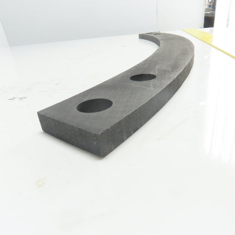 29-1/2" OAL Graphite Bar (4)1.06" Bore Holes 1/2" Thick
