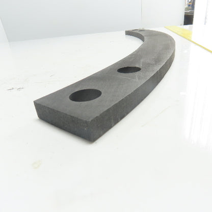 29-1/2" OAL Graphite Bar (4)1.06" Bore Holes 1/2" Thick