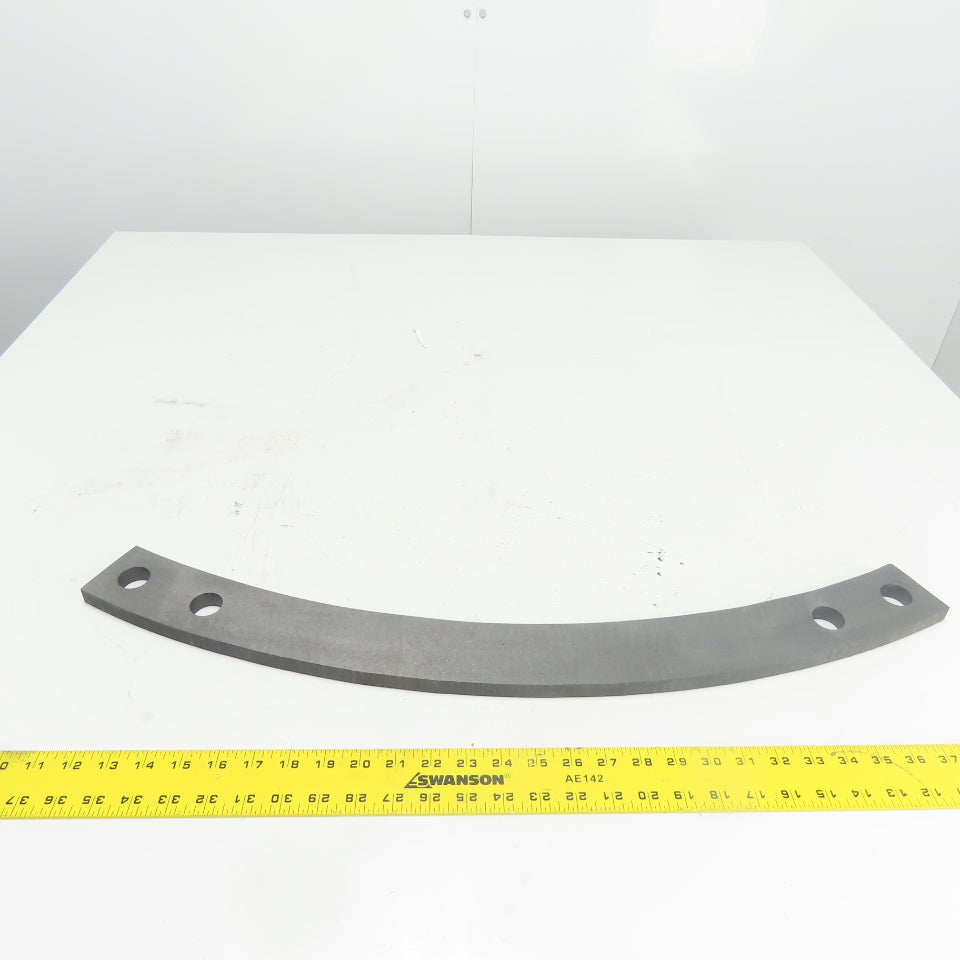 29-1/2" OAL Graphite Bar (4)1.06" Bore Holes 1/2" Thick