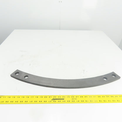 29-1/2" OAL Graphite Bar (4)1.06" Bore Holes 1/2" Thick