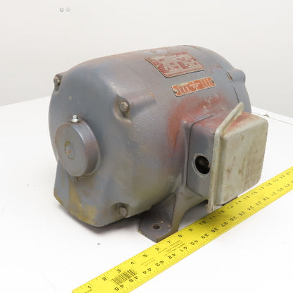 Delco B6751A1A 5Hp 1760/1462 AC 2 Speed Motor 208-220/440V Frame 215