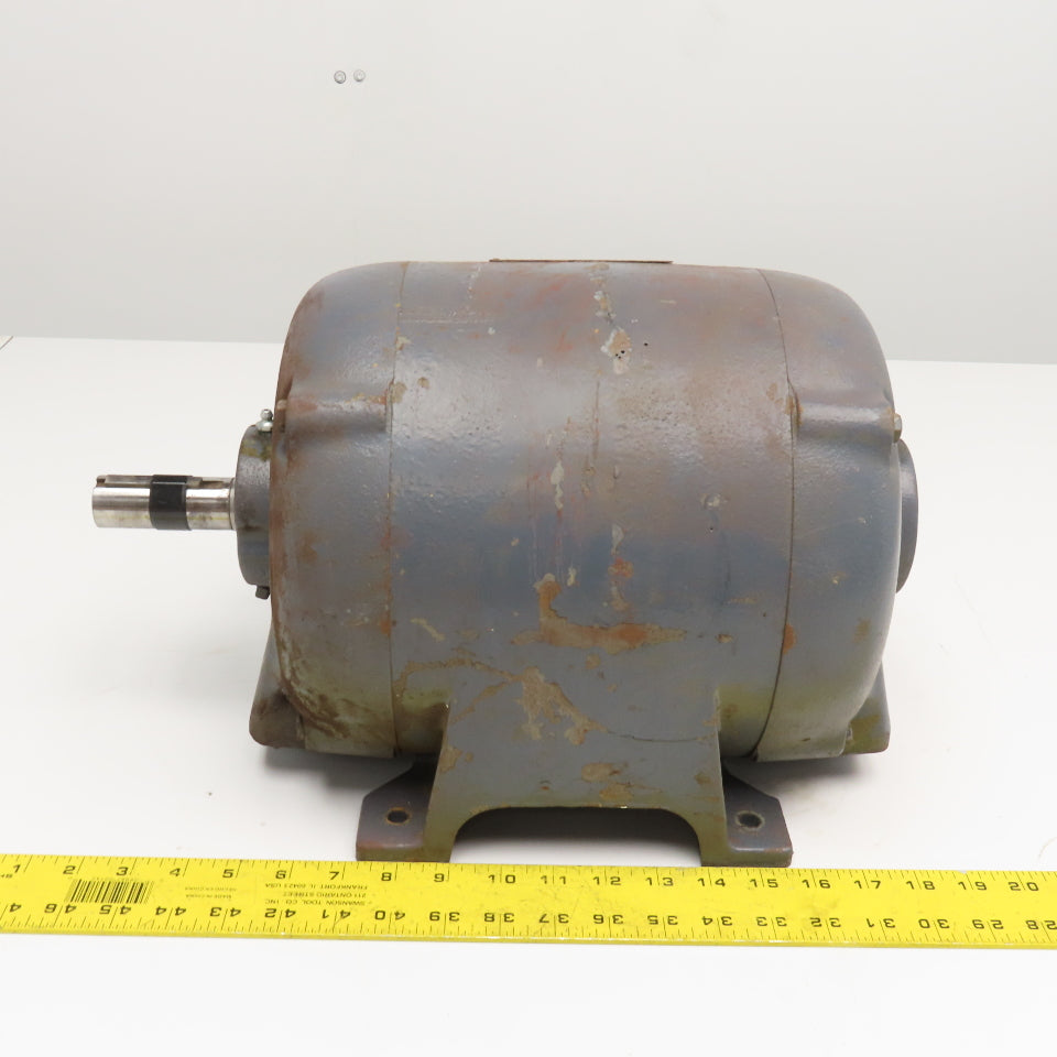 Delco B6751A1A 5Hp 1760/1462 AC 2 Speed Motor 208-220/440V Frame 215