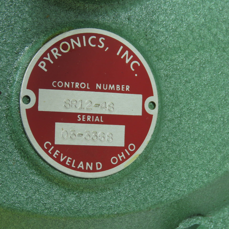 Pyronics SR12-48 9017-B Gas Pressure Regulator 1-1/2" NPT 9022-B