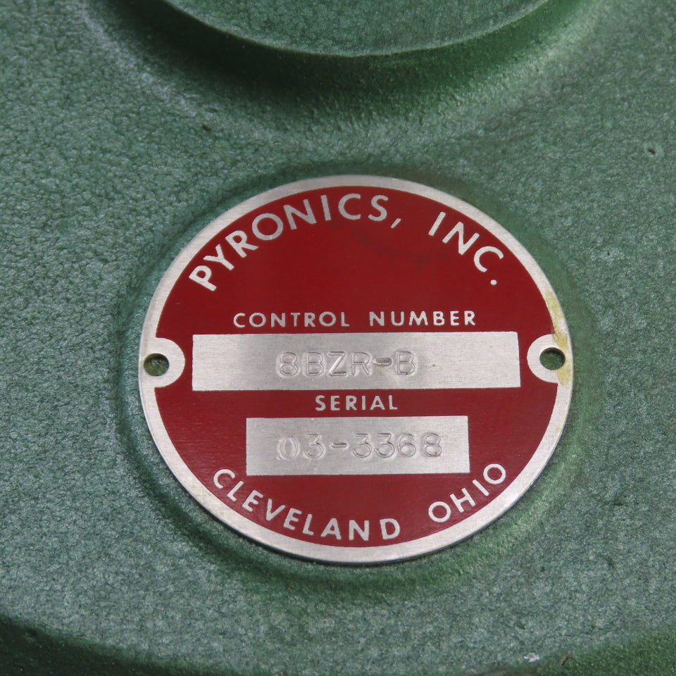 Pyronics 8BZR-B 9017-B Gas Pressure Balanced Zero Regulator 1" NPT 9022-B