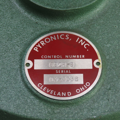 Pyronics 8BZR-B 9017-B Gas Pressure Balanced Zero Regulator 1" NPT 9022-B