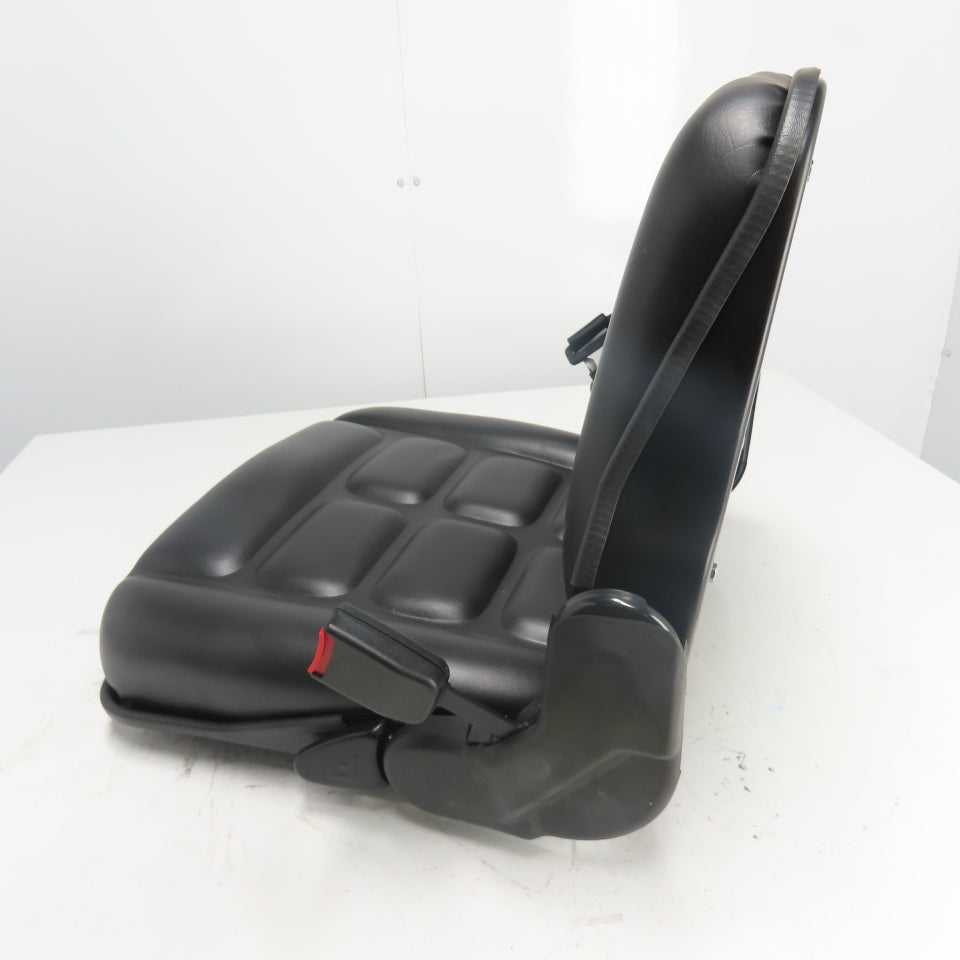 Forklift Vinyl Seat & Seat Belt Assembly NEW