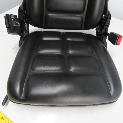 Forklift Vinyl Seat & Seat Belt Assembly NEW