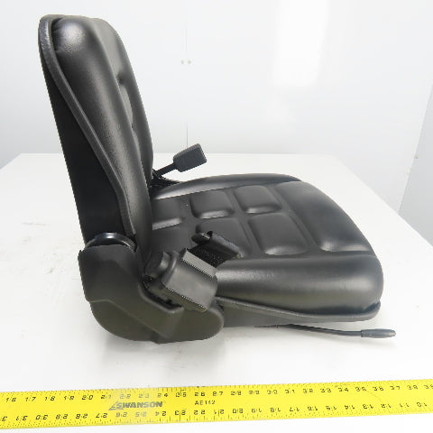 Forklift Vinyl Seat & Seat Belt Assembly NEW