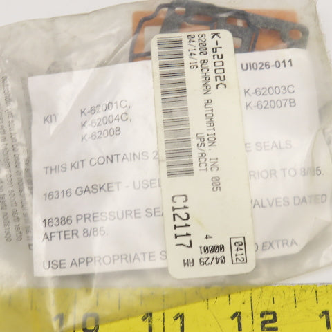 K-62002C Valve Repair Kit For MAC 2 Position Valve