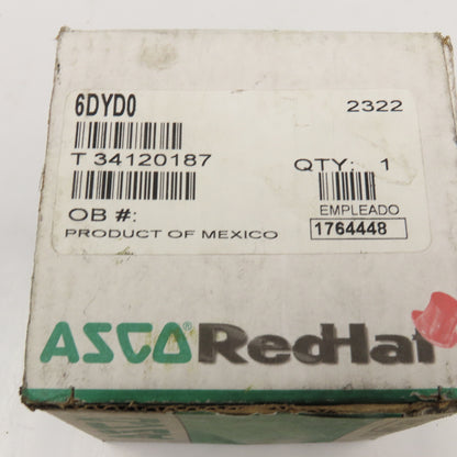 ASCO 6DYD0 Valve Rebuild Kit Body Gasket Core Spring
