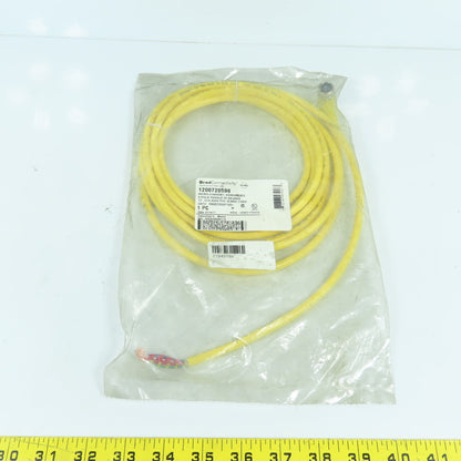 BradConnectivity Woodhead 1200720598 6-Pole Female Pigtail Cordset 90 Deg 12'