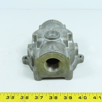 Asco Solenoid Valve Aluminum Body ONLY (Model Unknown) 1" NPT