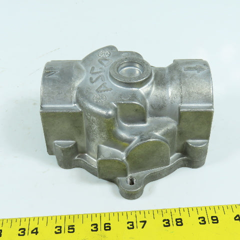 Asco Solenoid Valve Aluminum Body ONLY (Model Unknown) 1" NPT