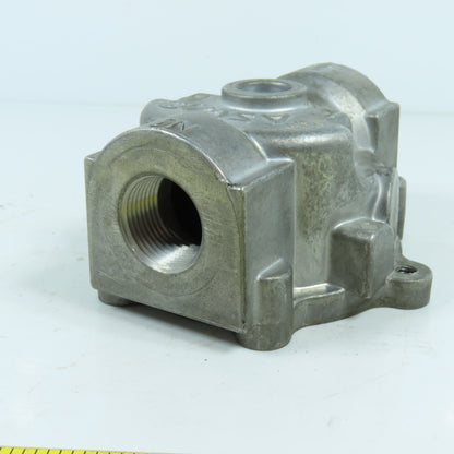 Asco Solenoid Valve Aluminum Body ONLY (Model Unknown) 1" NPT