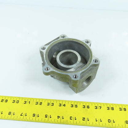 Asco Solenoid Valve Aluminum Body ONLY (Model Unknown) 1" NPT