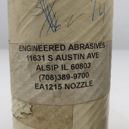 Engineered Abrasives EA1215 1-1/4" NPT Venturi Shot Sandblast Nozzle 5/16" Bore
