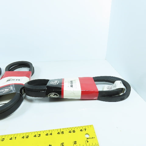 Gates 9003-2058 Hi-Power B58 V-Belt 61" x 0.66" x 0.41" Lot Of 4