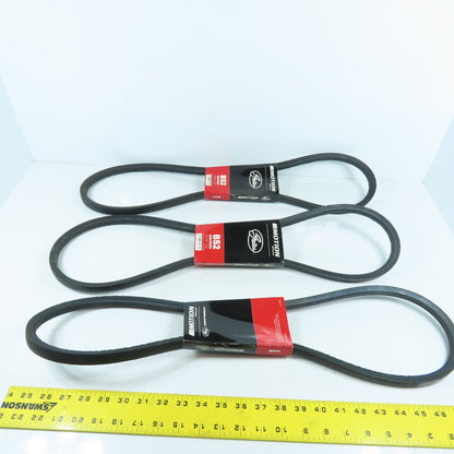 Gates 00678355 Hi-Power II B52 V-Belt B-Section 21/32" x 55" Lot Of 3