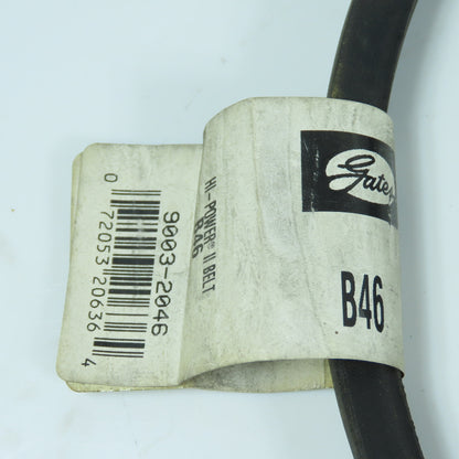 Gates 9003-2046 Hi-Power II B46 V-Belt B-Section 21/32" x 49" Lot Of 3
