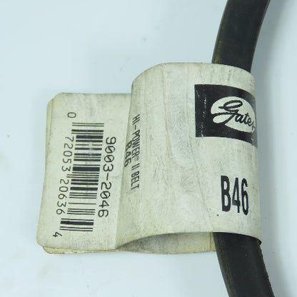 Gates 9003-2046 Hi-Power II B46 V-Belt B-Section 21/32" x 49" Lot Of 3