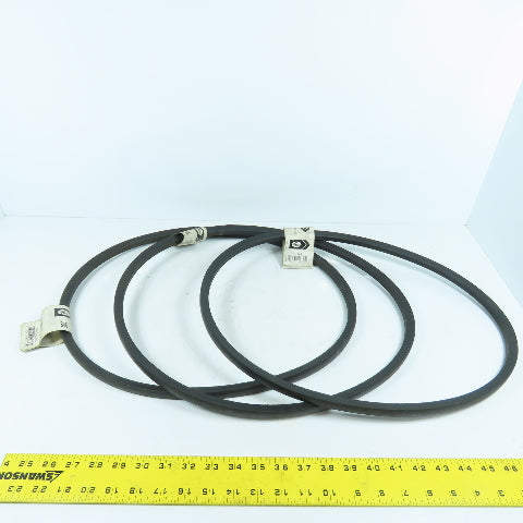 Gates 9003-2046 Hi-Power II B46 V-Belt B-Section 21/32" x 49" Lot Of 3