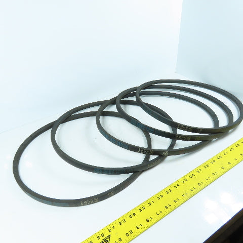 D & D B43 / 5L460 Dura-Prime 1722 V-Belt B-Section 21/32" x 46" Lot Of 5