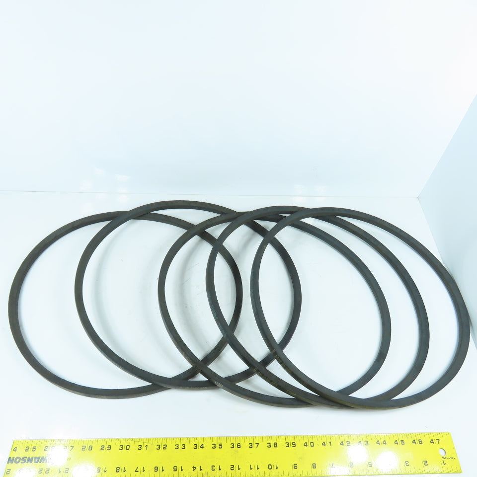 D & D B43 / 5L460 Dura-Prime 1722 V-Belt B-Section 21/32" x 46" Lot Of 5