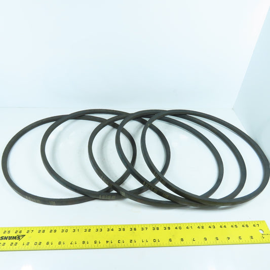 D & D B43 / 5L460 Dura-Prime 1722 V-Belt B-Section 21/32" x 46" Lot Of 5