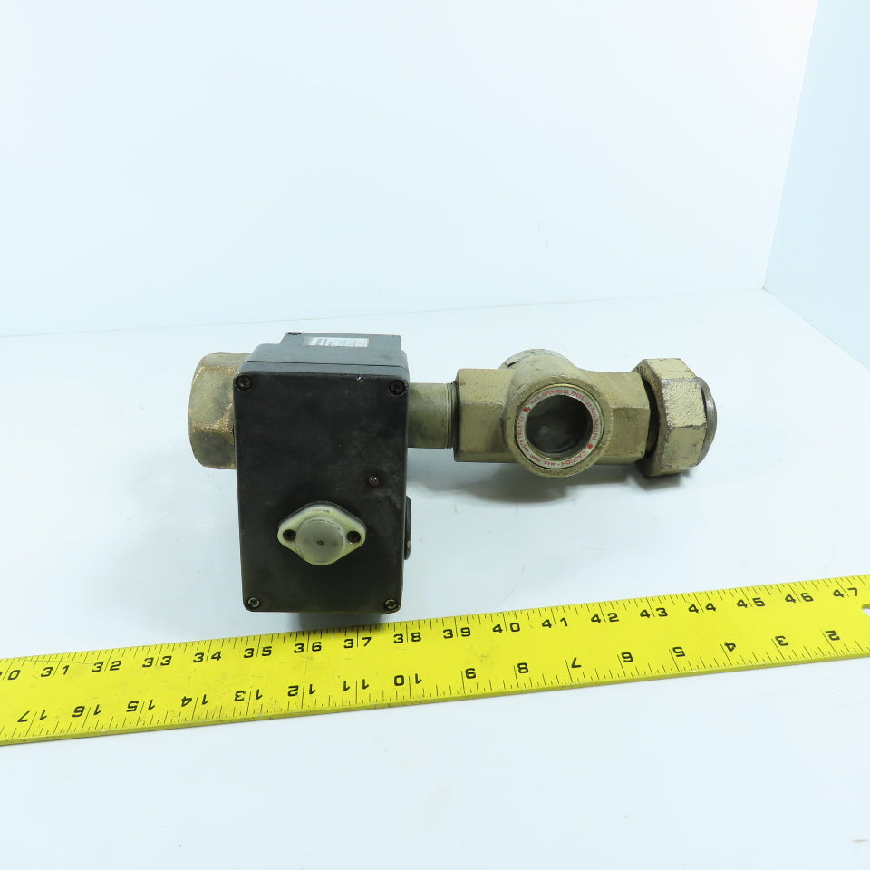 Electronics Inc. 578-C MagnaValve Shot Peening Control Scaled 30# W/ Sight Glass