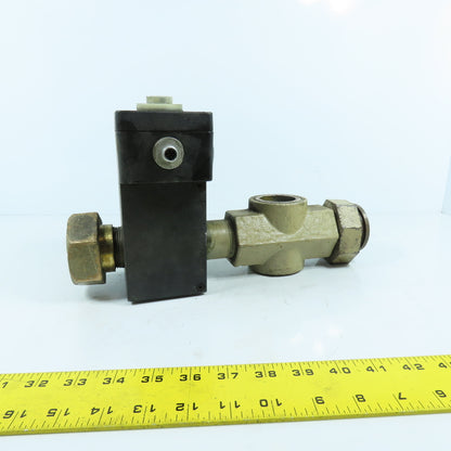 Electronics Inc. 578-C MagnaValve Shot Peening Control Scaled 30# W/ Sight Glass