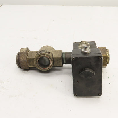 Electronics Inc. 578D1 MagnaValve Shot Peening Control Scaled 30# W/ Sight Glass
