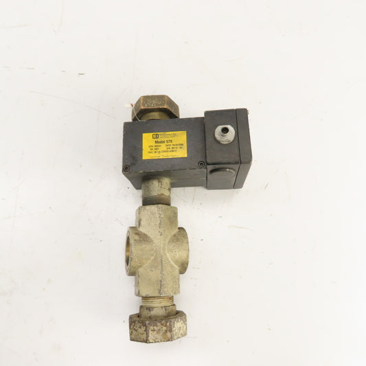Electronics Inc. 578 MagnaValve Shot Peening Control Scaled 30# W/ Indicator