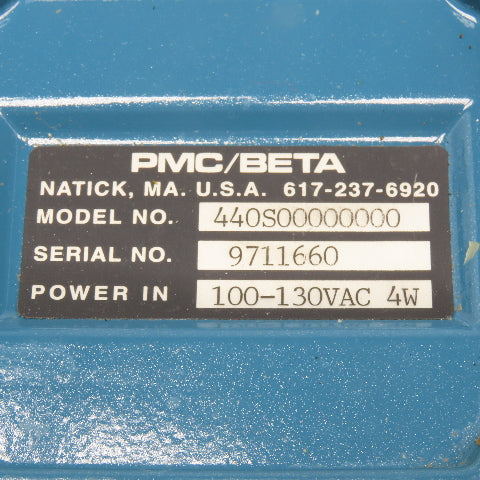 PMC/BETA 440S00000000 Solid State Vibration Switch 100-130VAC