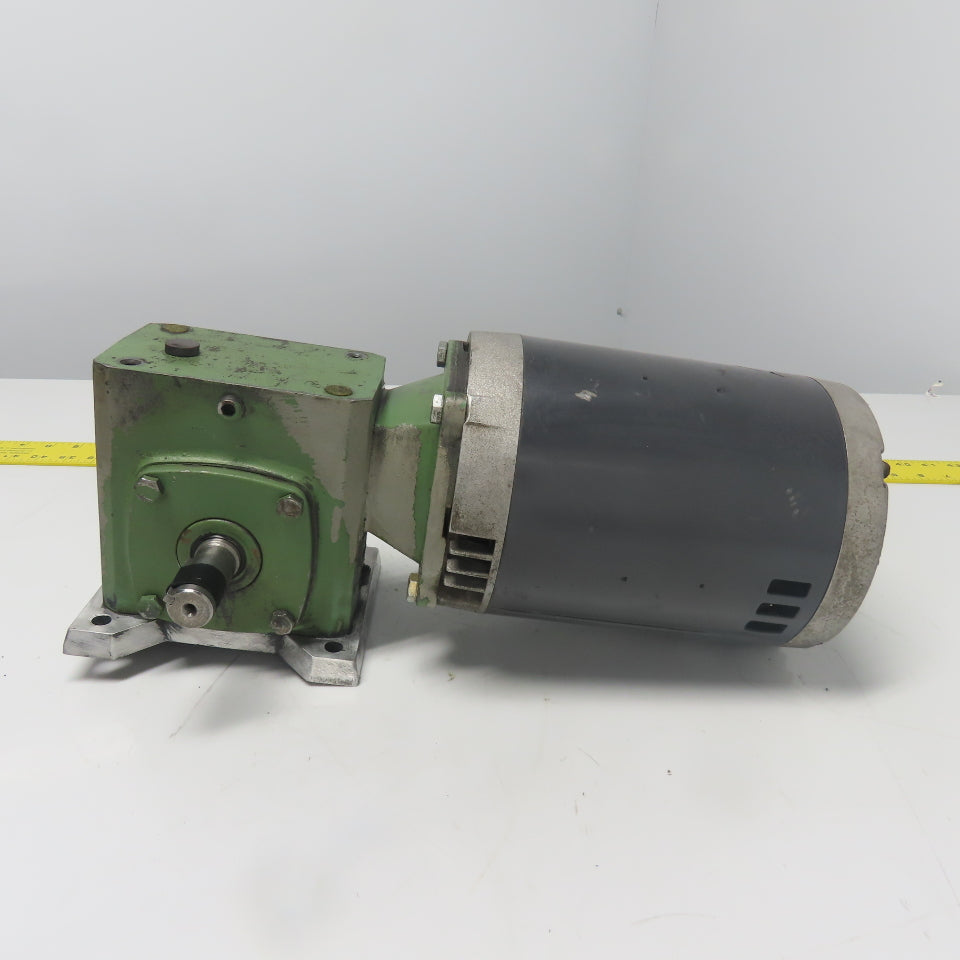 Boston Gear 19:1 Ratio 1/3HP Gear Motor 230/460V 3Ph