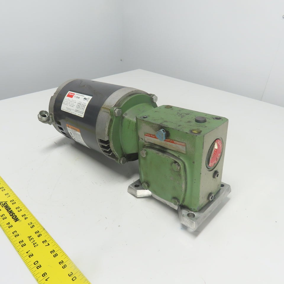 Boston Gear 19:1 Ratio 1/3HP Gear Motor 230/460V 3Ph