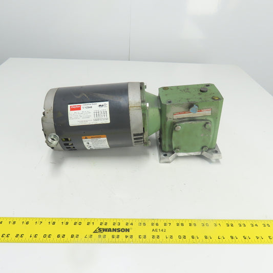 Boston Gear 19:1 Ratio 1/3HP Gear Motor 230/460V 3Ph