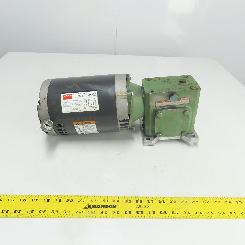 Boston Gear 19:1 Ratio 1/3HP Gear Motor 230/460V 3Ph