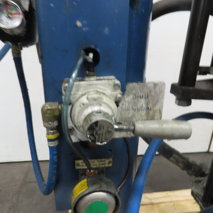 Nordson 1018488 B BU Bulk Unloader Pneumatic Drum Pump Assembly