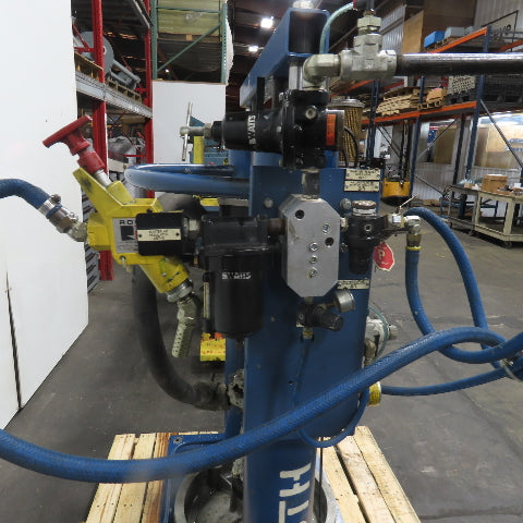 Nordson 1018488 B BU Bulk Unloader Pneumatic Drum Pump Assembly