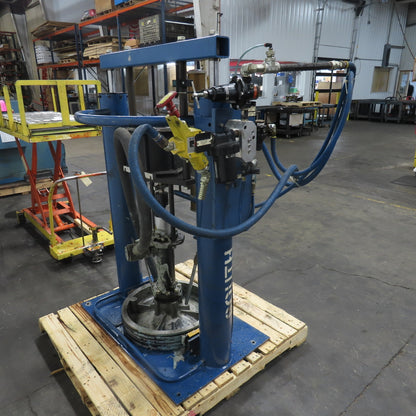 Nordson 1018488 B BU Bulk Unloader Pneumatic Drum Pump Assembly