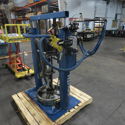 Nordson 1018488 B BU Bulk Unloader Pneumatic Drum Pump Assembly