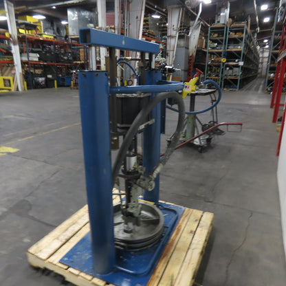 Nordson 1018488 B BU Bulk Unloader Pneumatic Drum Pump Assembly