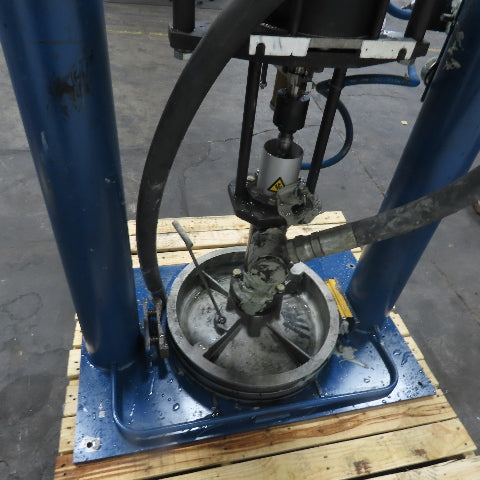 Nordson 1018488 B BU Bulk Unloader Pneumatic Drum Pump Assembly