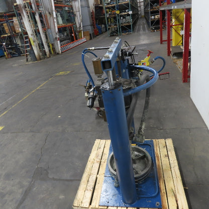 Nordson 1018488 B BU Bulk Unloader Pneumatic Drum Pump Assembly