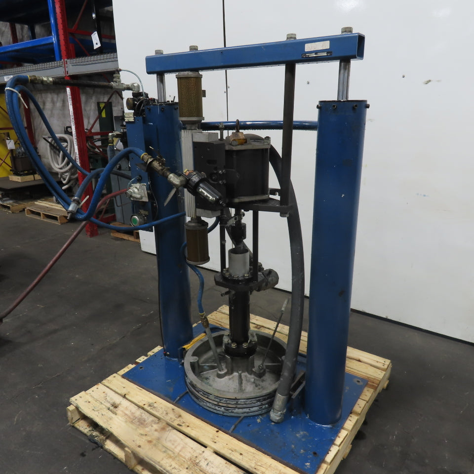 Nordson 1018488 B BU Bulk Unloader Pneumatic Drum Pump Assembly