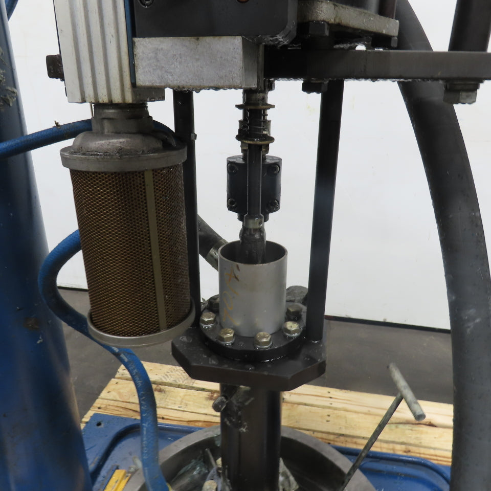 Nordson 1018488 B BU Bulk Unloader Pneumatic Drum Pump Assembly