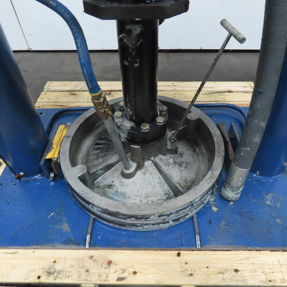 Nordson 1018488 B BU Bulk Unloader Pneumatic Drum Pump Assembly